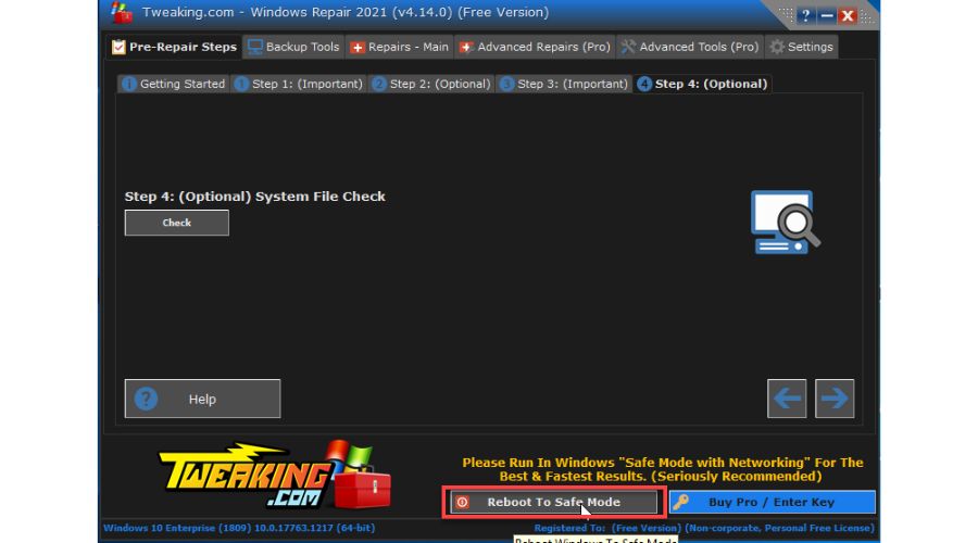 Best Windows 10 Repair Tools - Reboot To Safe Mode